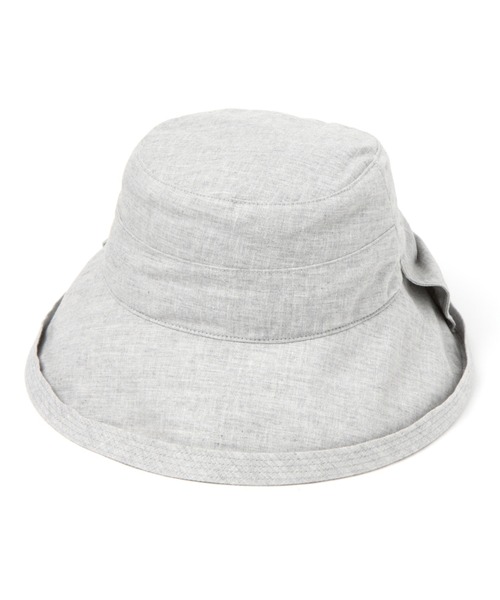 studio CLIP(スタディオクリップ)の「アソートリネン混キャペリン(ハット・レディース・ブラック/グレー/ナチュラル・FREE)」の1枚目の写真