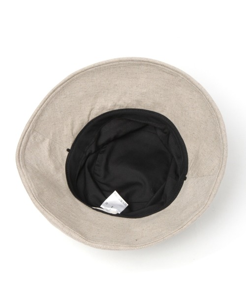 studio CLIP(スタディオクリップ)の「アソートリネン混キャペリン(ハット・レディース・ブラック/グレー/ナチュラル・FREE)」の8枚目の写真