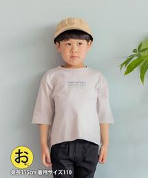 coen（コーエン）の「【coen キッズ/ジュニア】プリント7分袖Tシャツ（Tシャツ/カットソー・キッズ）」
