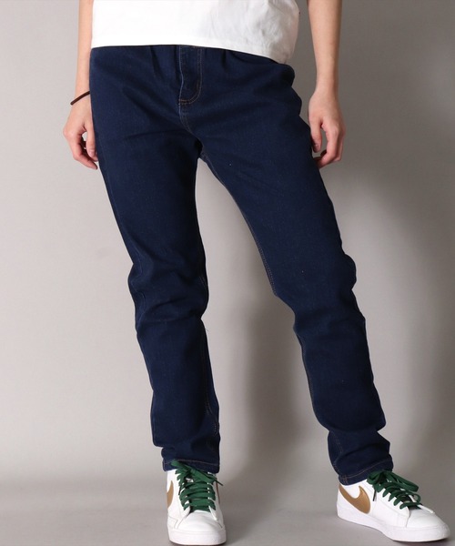 BAYBLO(ベイブロ)の「(BB)【ユニセックス】デニム サルエル パンツ(デニムパンツ・メンズ・ダークインディゴブルー/ワンウォッシュ/ライトインディゴブルー/ブラック・MEDIUM/X-LARGE/LARGE)」の5枚目の写真