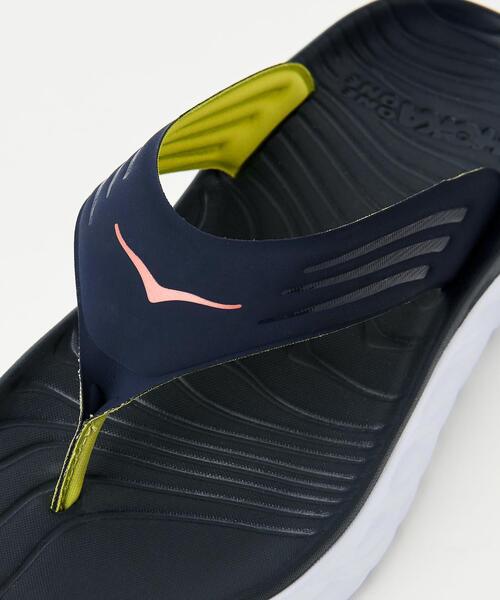 HOKA（ホカ）の「＜HOKA ONE ONE＞ ORA RECOVERY FLIP/オラ リカバリー フリップ（サンダル・メンズ・ブラック/ネイビー・9/10/8/7）」の12枚目の写真