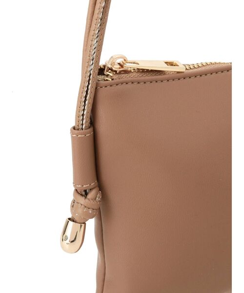 LAGUNAMOON（ラグナムーン）の「ポーチポシェット（ショルダーバッグ・レディース・ホワイト/モカ・FREE）」の3枚目の写真