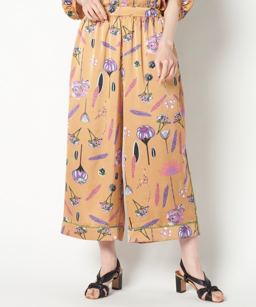 ライチ(ライチ)の「aurea/dr211-011 PT(その他パンツ・レディース・ベージュ/ネイビー・FREE)」の1枚目の写真