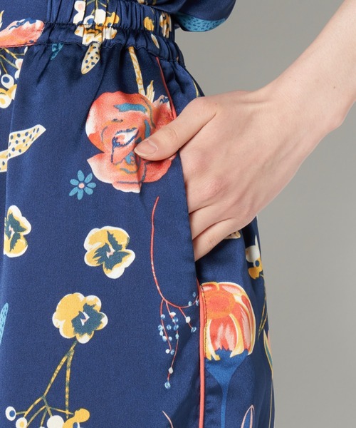 ライチ(ライチ)の「aurea/dr211-011 PT(その他パンツ・レディース・ベージュ/ネイビー・FREE)」の7枚目の写真