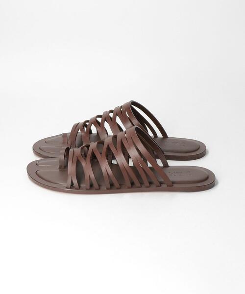 JVAM（ジェーヴィエーエム）の「＜JVAM（ジェイヴィーエーエム）＞ NET SANDALS/サンダル（サンダル・メンズ・ダークブラウン/ブラック・42/40/43/41）」の4枚目の写真