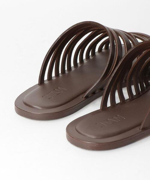 JVAM（ジェーヴィエーエム）の「＜JVAM（ジェイヴィーエーエム）＞ NET SANDALS/サンダル（サンダル・メンズ・ダークブラウン/ブラック・42/40/43/41）」の8枚目の写真