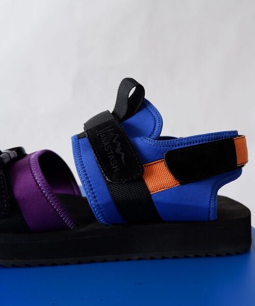 MANASTASH（マナスタッシュ）の「MANASTASH/マナスタッシュ　WS QUARZ SANDAL　 ネオプレーンサンダル（サンダル・レディース・ブラック/オリーブ/マルチ・38/36/37）」の5枚目の写真