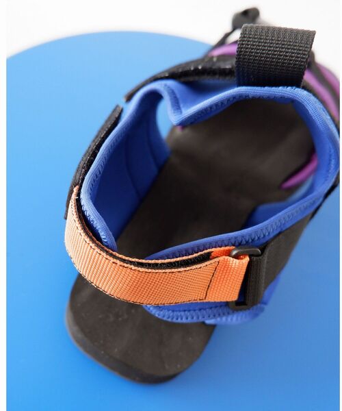 MANASTASH（マナスタッシュ）の「MANASTASH/マナスタッシュ　WS QUARZ SANDAL　 ネオプレーンサンダル（サンダル・レディース・ブラック/オリーブ/マルチ・38/36/37）」の6枚目の写真