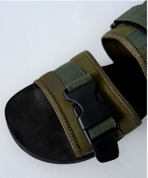 MANASTASH（マナスタッシュ）の「MANASTASH/マナスタッシュ　WS QUARZ SANDAL　 ネオプレーンサンダル（サンダル・レディース・ブラック/オリーブ/マルチ・38/36/37）」の7枚目の写真