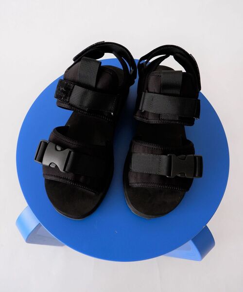 MANASTASH（マナスタッシュ）の「MANASTASH/マナスタッシュ　WS QUARZ SANDAL　 ネオプレーンサンダル（サンダル・レディース・ブラック/オリーブ/マルチ・38/36/37）」の8枚目の写真
