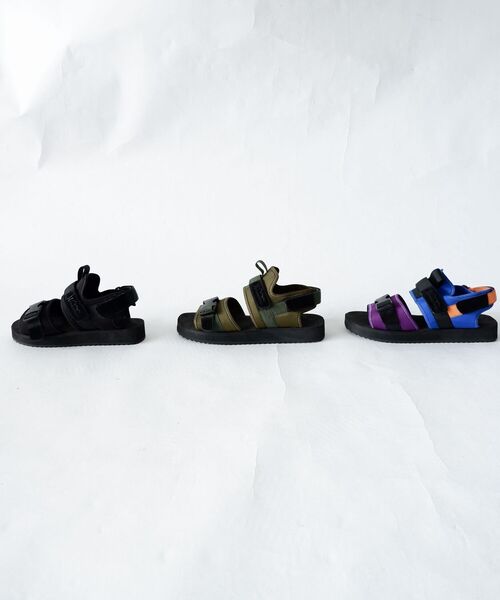 MANASTASH（マナスタッシュ）の「MANASTASH/マナスタッシュ　WS QUARZ SANDAL　 ネオプレーンサンダル（サンダル・レディース・ブラック/オリーブ/マルチ・38/36/37）」の13枚目の写真