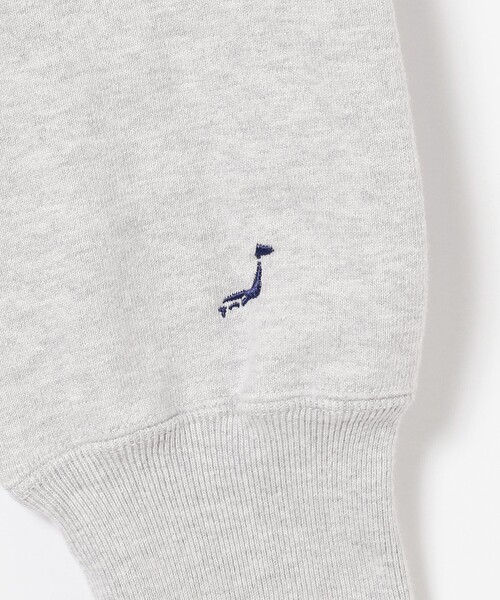 orSlow（オアスロウ）の「orSlow / R PRINT REVERSE WEAVE SUPER HEAVY WEIGHT CREW NECK SWEAT SHIRT Rプリント リバ（スウェット・メンズ・ライトグレー・2(M)）」の5枚目の写真