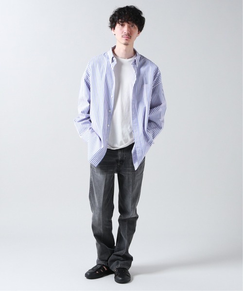 JOURNAL STANDARD（ジャーナルスタンダード）の「【TRISECT-2】 TIGHT ブーツカット ダメージデニム（デニムパンツ・メンズ・ブラック系その他/コバルトブルー・MEDIUM/LARGE/SMALL）」の3枚目の写真