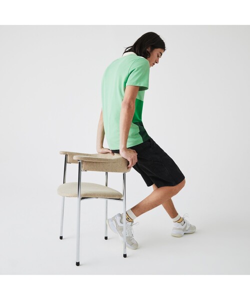 LACOSTE(ラコステ)の「フロントパネルボーダーポロシャツ(ポロシャツ・メンズ・ピンク/ブルー/グリーン・4/5/3/2)」の18枚目の写真