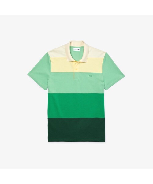 LACOSTE(ラコステ)の「フロントパネルボーダーポロシャツ(ポロシャツ・メンズ・ピンク/ブルー/グリーン・4/5/3/2)」の16枚目の写真