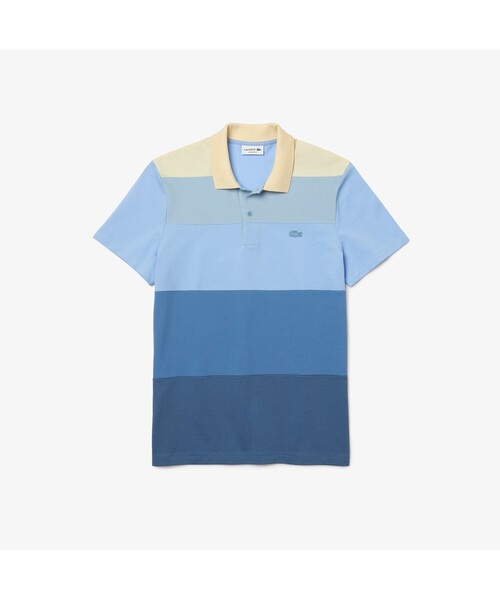 LACOSTE(ラコステ)の「フロントパネルボーダーポロシャツ(ポロシャツ・メンズ・ピンク/ブルー/グリーン・4/5/3/2)」の11枚目の写真