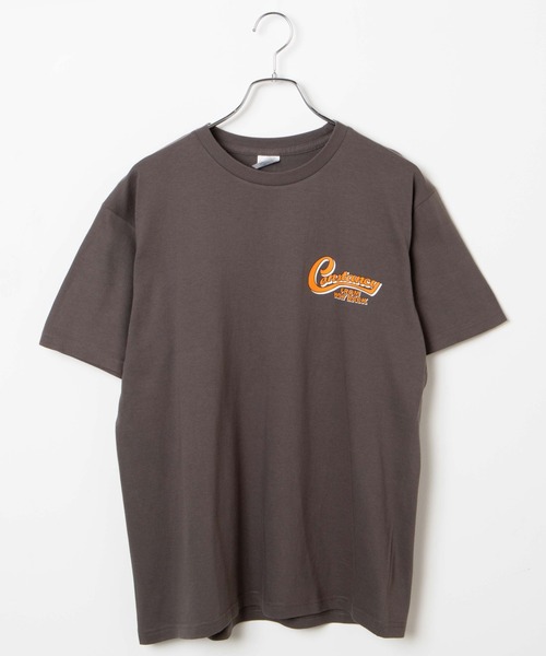 WEGO(ウィゴー)の「WEGO/アソートバックロゴプリント半袖Tシャツ(Tシャツ/カットソー・メンズ・スミクロ/オートミール・SMALL/MEDIUM/X-LARGE/LARGE)」の4枚目の写真