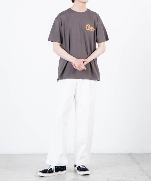 WEGO(ウィゴー)の「WEGO/アソートバックロゴプリント半袖Tシャツ(Tシャツ/カットソー・メンズ・スミクロ/オートミール・SMALL/MEDIUM/X-LARGE/LARGE)」の12枚目の写真