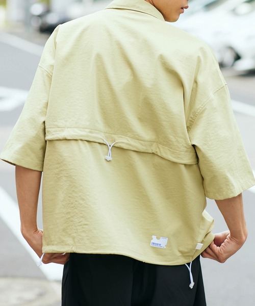 KGFR（カガフリ）の「直営店・WEB限定 KGFR(カガフリ)OXショートスリーブシャツ/半袖シャツ/オックスフォード（シャツ/ブラウス・メンズ・ライトグリーン/ライトイエロー/ライトパープル・M/XL/L）」の15枚目の写真