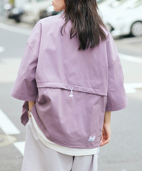 KGFR（カガフリ）の「直営店・WEB限定 KGFR(カガフリ)OXショートスリーブシャツ/半袖シャツ/オックスフォード（シャツ/ブラウス・メンズ・ライトグリーン/ライトイエロー/ライトパープル・M/XL/L）」の14枚目の写真