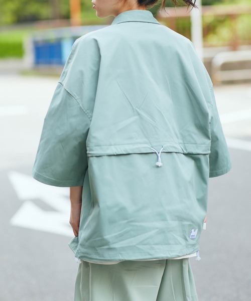 KGFR（カガフリ）の「直営店・WEB限定 KGFR(カガフリ)OXショートスリーブシャツ/半袖シャツ/オックスフォード（シャツ/ブラウス・メンズ・ライトグリーン/ライトイエロー/ライトパープル・M/XL/L）」の10枚目の写真