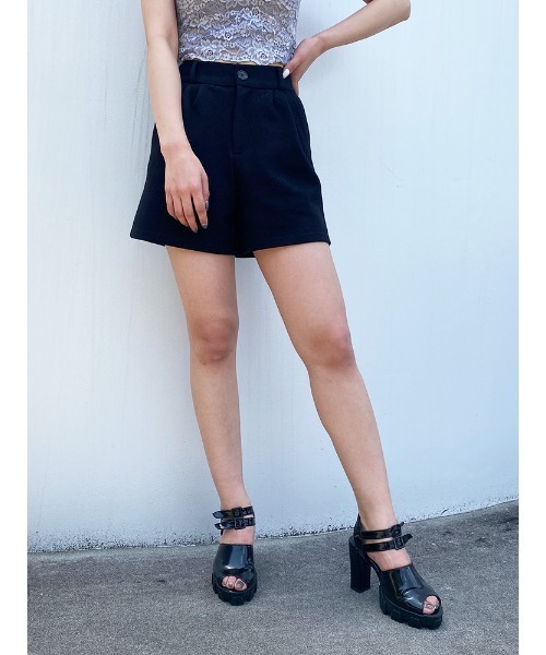 ENVYM(アンビー)の「鹿の子ショートPT(その他パンツ・レディース・ベージュ/ブラック・FREE)」の10枚目の写真