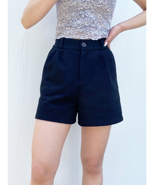 ENVYM(アンビー)の「鹿の子ショートPT(その他パンツ・レディース・ベージュ/ブラック・FREE)」の8枚目の写真