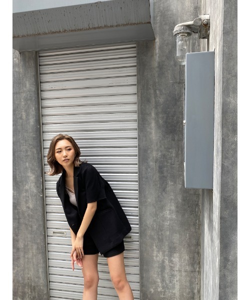 ENVYM(アンビー)の「鹿の子ショートPT(その他パンツ・レディース・ベージュ/ブラック・FREE)」の13枚目の写真