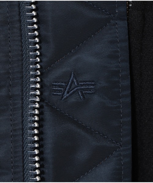 UNDERCOVER(アンダーカバー)の「UC2A4315(MA-1・メンズ・ネイビー・2/4/3)」の9枚目の写真