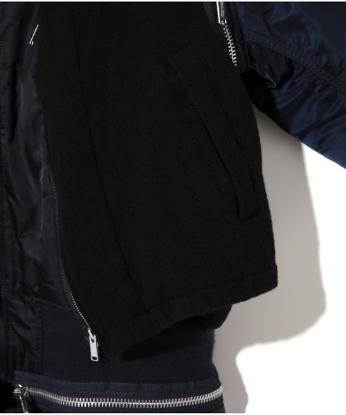 UNDERCOVER(アンダーカバー)の「UC2A4315(MA-1・メンズ・ネイビー・2/4/3)」の14枚目の写真