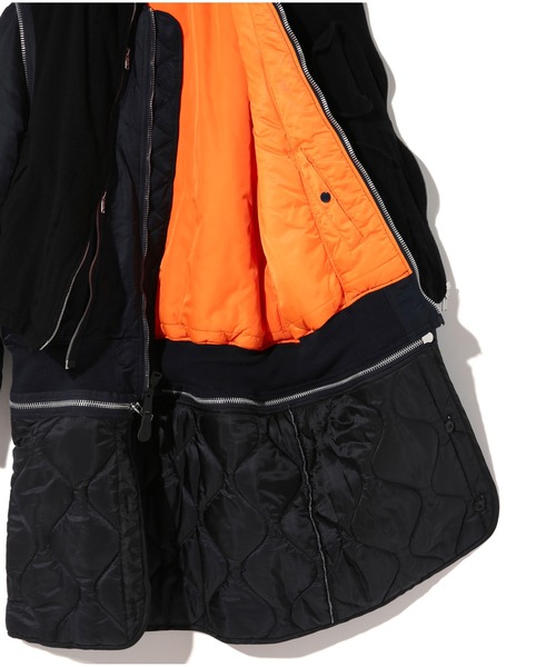 UNDERCOVER(アンダーカバー)の「UC2A4315(MA-1・メンズ・ネイビー・2/4/3)」の17枚目の写真