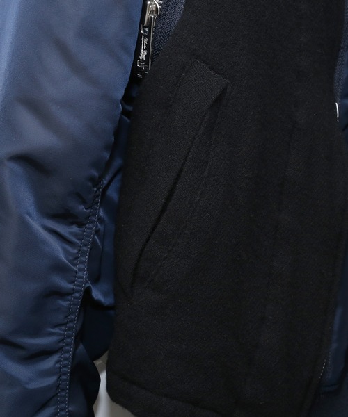 UNDERCOVER(アンダーカバー)の「UC2A4315(MA-1・メンズ・ネイビー・2/4/3)」の21枚目の写真