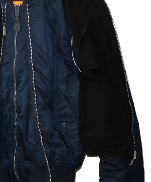 【新品未使用】UNDERCOVER×ALPHA カスタムMA-1 ネイビー4 2025年最新】Yahoo!オークション -「under cover ma-1」(アンダー