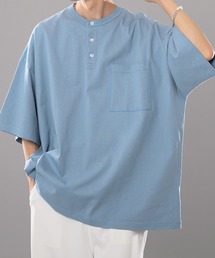 ヘンリーネックTシャツ