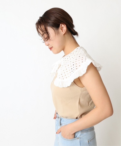 U by SPICK&SPAN(ユーバイスピックアンドスパン)の「ORIGINAL レースつけ襟◆(付け襟・レディース・ライトホワイト/オフホワイト/ホワイト×ホワイト/ホワイト系その他・FREE)」の17枚目の写真