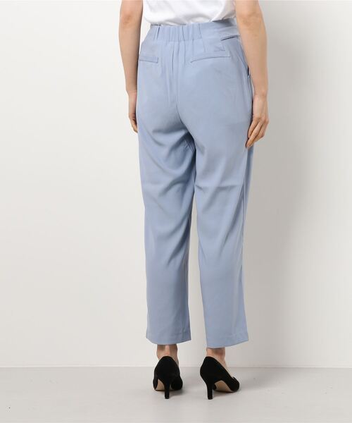 White Collection（ホワイトコレクション）の「サイドデザイン・ハイウエストカラーパンツ（その他パンツ・レディース・サックスブルー/イエロー・M/L/LL）」の16枚目の写真