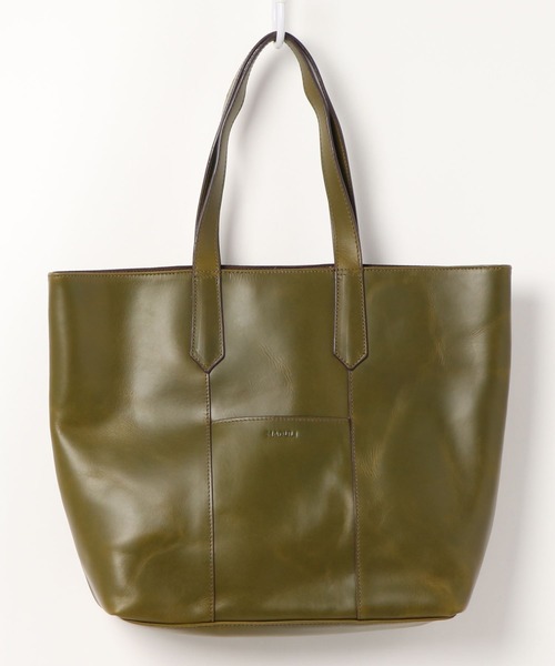 MADULI(マドゥリ)の「MADULI マドゥリ / オイルレザートートバッグ 牛革 / 20503(トートバッグ・レディース・ブラック/ダークブラウン/グリーン/ブラウン/ネイビー・FREE)」の8枚目の写真