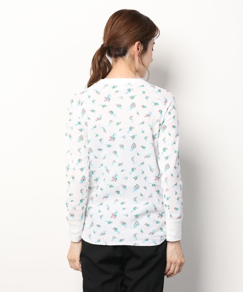 JEMORGAN(ジェーイーモーガン)の「JEMORGAN ワッフルブーケ柄クルーネックカットソー(パック入)(Tシャツ/カットソー・レディース・ホワイト/杢グレー・FREE)」の15枚目の写真