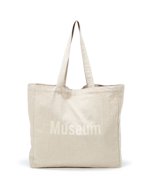 TREASURE TOPKAPI(トレジャートプカピ)の「MUSEUM プリント トートバッグ(トートバッグ・レディース・ベージュ/グレー/レッド/ダークグリーン・FREE)」の1枚目の写真