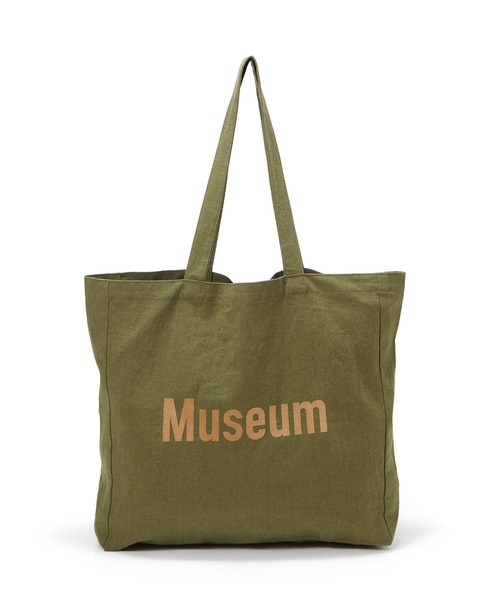 TREASURE TOPKAPI(トレジャートプカピ)の「MUSEUM プリント トートバッグ(トートバッグ・レディース・ベージュ/グレー/レッド/ダークグリーン・FREE)」の3枚目の写真