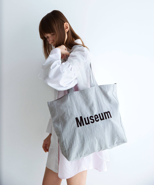TREASURE TOPKAPI(トレジャートプカピ)の「MUSEUM プリント トートバッグ(トートバッグ・レディース・ベージュ/グレー/レッド/ダークグリーン・FREE)」の12枚目の写真