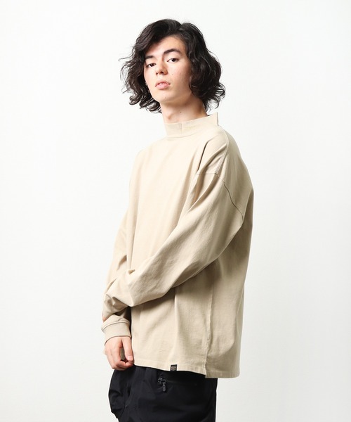 PENDLETON(ペンドルトン)の「【 PENDLETON / ペンドルトン 】 UNISEX MOCK NECK Tshirt ユニセックス モックネック ロンT バックプリント MNY(Tシャツ/カットソー・メンズ・ホワイト/ブラック/ベージュ/グレイッシュベージュ・M/L/XL)」の15枚目の写真