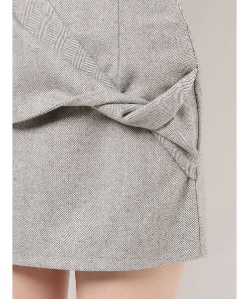 dazzlin（ダズリン）の「リボンポイントミニスカート（スカート・レディース・ブラック/ブラウン/グレー・SMALL/MEDIUM）」の19枚目の写真
