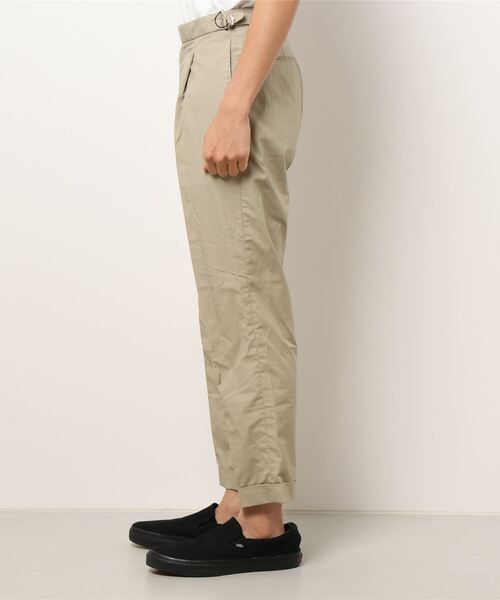 martinique（マルティニーク）の「【men's】KAPTAIN SUNSHINE/キャプテンサンシャイン KS20SPT01 One Pleats Trousers（チノパンツ・メンズ・ベージュ・30inch）」の3枚目の写真
