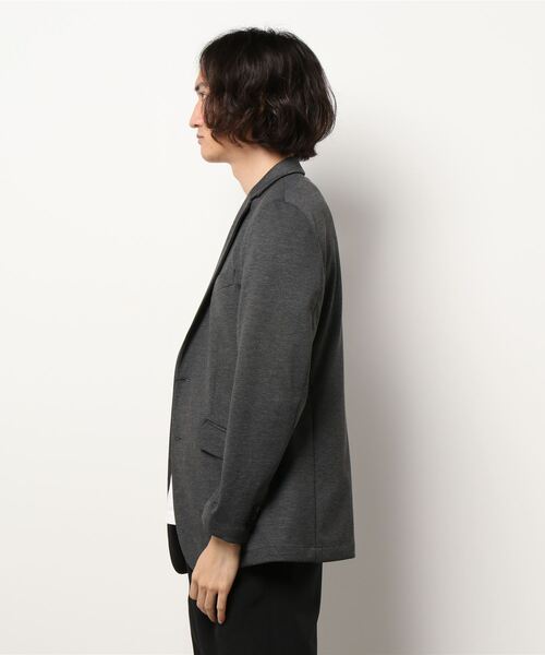 HIDEAWAYS NICOLE（ハイダウェイニコル）の「DELEGANTポンチジャケット（テーラードジャケット・メンズ・チャコールグレー/ネイビー/ブラック系その他/ネイビー系・MEDIUM/LARGE/X-LARGE）」の7枚目の写真