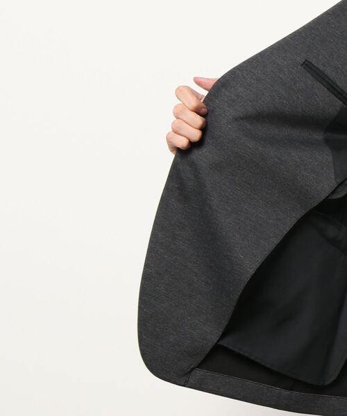 HIDEAWAYS NICOLE（ハイダウェイニコル）の「DELEGANTポンチジャケット（テーラードジャケット・メンズ・チャコールグレー/ネイビー/ブラック系その他/ネイビー系・MEDIUM/LARGE/X-LARGE）」の6枚目の写真