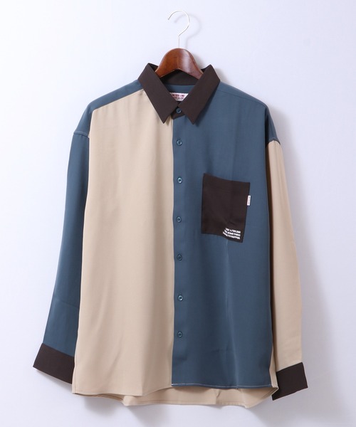 Limited Line Naive Magic（リミテッドラインナイーブマジック）の「ナチュラルストレッチ バックCAR 刺繍シャツ（シャツ/ブラウス・メンズ・ベージュ/ブラウン/ブルー/マルチ/ワイン・M/L）」の14枚目の写真