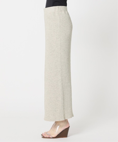 plage（プラージュ）の「YAKコン thermal スカート◆（スカート・レディース・ベージュ/チャコールグレー・36/38）」の5枚目の写真