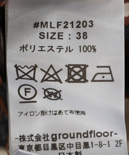 muller of yoshiokubo(ミュラーオブヨシオクボ)の「<muller of yoshiokubo>WIGGLE ブラウス Ψ(シャツ/ブラウス・レディース・ダークブラウン・38)」の9枚目の写真