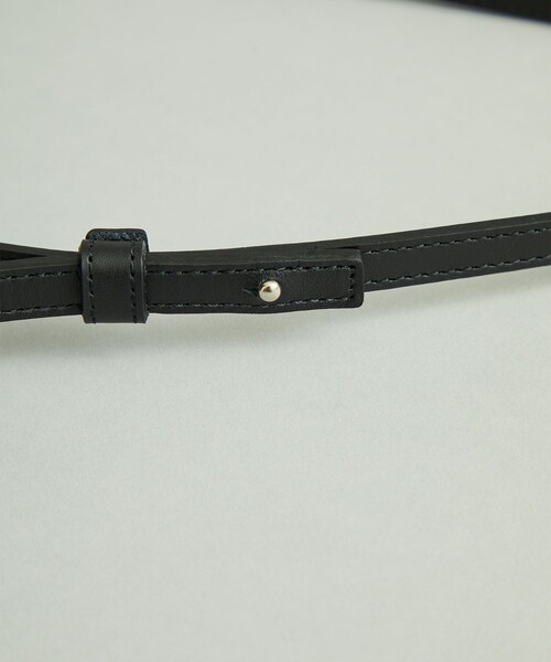 LASTFRAME（ラストフレーム）の「【LASTFRAME(ラストフレーム)】イチマツマーケットバッグ S L21202（ショルダーバッグ・レディース・ブラック/グリーン・FREE）」の5枚目の写真